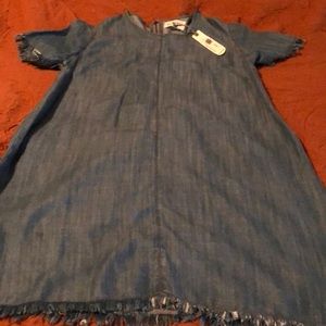Denim dress